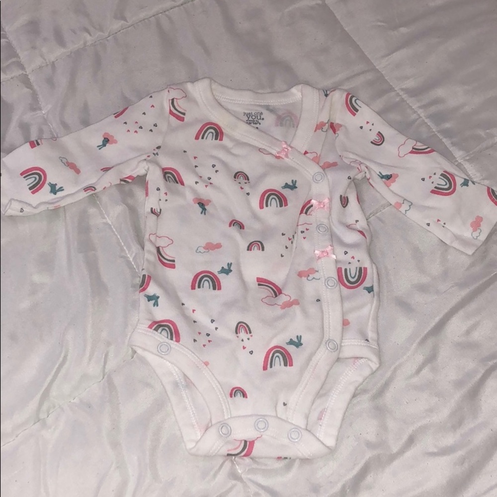 Carter’s 3 month old bodysuit.